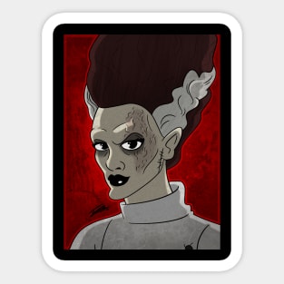 Bride of Frankenstein Sticker